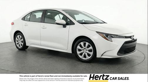 Ice Cap 2025 Toyota Corolla LE