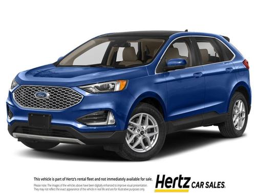 Atlas Blue Metallic 2023 Ford Edge SEL