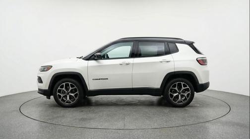 Bright White Clearcoat 2025 Jeep Compass Limited