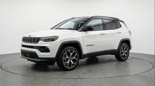 Bright White Clearcoat 2025 Jeep Compass Limited