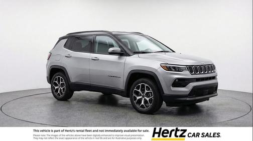 Silver Zynith Metallic Clearcoat 2025 Jeep Compass Limited