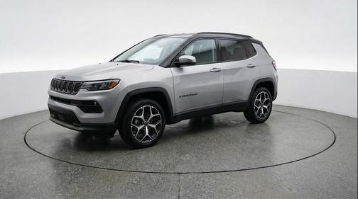 Silver Zynith Metallic Clearcoat 2025 Jeep Compass Limited