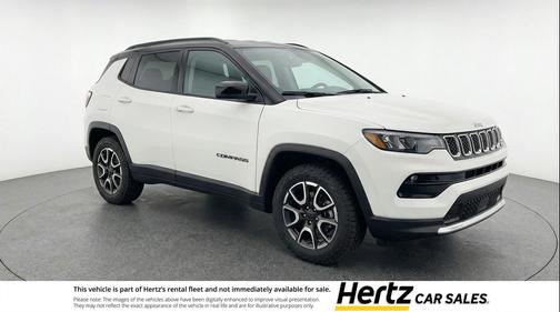 Bright White Clearcoat 2025 Jeep Compass Trailhawk