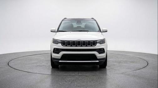 Bright White Clearcoat 2025 Jeep Compass Limited