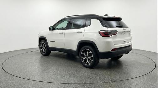 Bright White Clearcoat 2025 Jeep Compass Limited