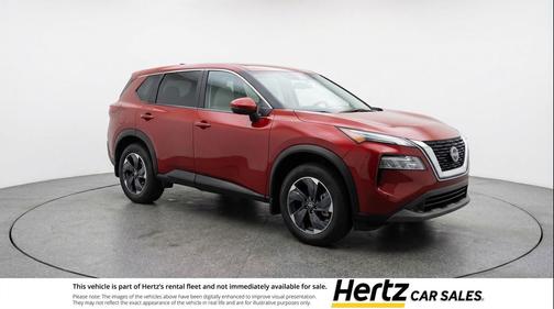 Scarlet Ember Tintcoat 2025 Nissan Rogue SV