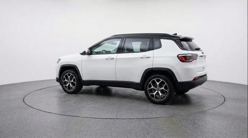 Bright White Clearcoat 2025 Jeep Compass Limited