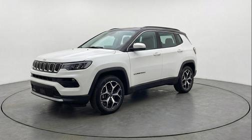 Bright White Clearcoat 2025 Jeep Compass Limited