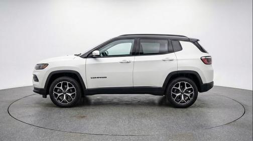 Bright White Clearcoat 2025 Jeep Compass Limited