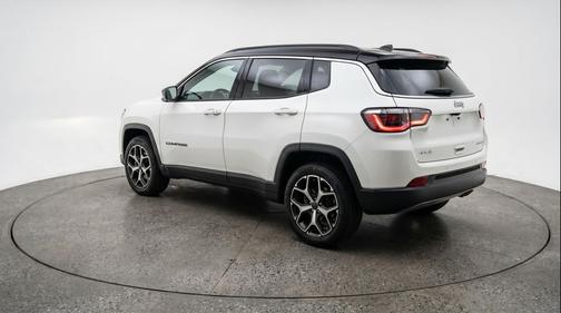 Bright White Clearcoat 2025 Jeep Compass Limited