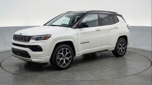 Bright White Clearcoat 2025 Jeep Compass Limited