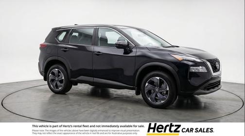 Super Black 2025 Nissan Rogue SV