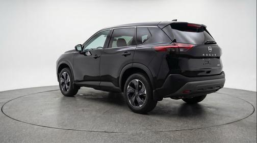Super Black 2025 Nissan Rogue SV