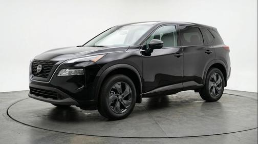 Super Black 2025 Nissan Rogue SV