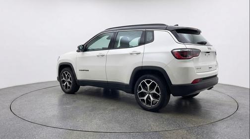 Bright White Clearcoat 2025 Jeep Compass Limited