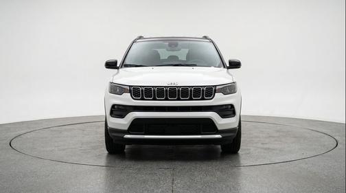 Bright White Clearcoat 2025 Jeep Compass Limited