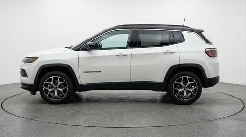 Bright White Clearcoat 2025 Jeep Compass Limited