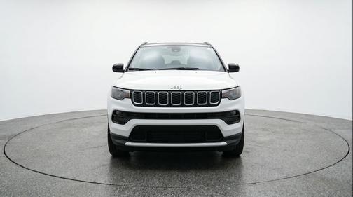 Bright White Clearcoat 2025 Jeep Compass Limited
