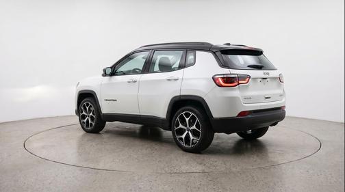 Bright White Clearcoat 2025 Jeep Compass Limited