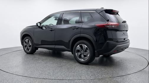 Super Black 2025 Nissan Rogue SV