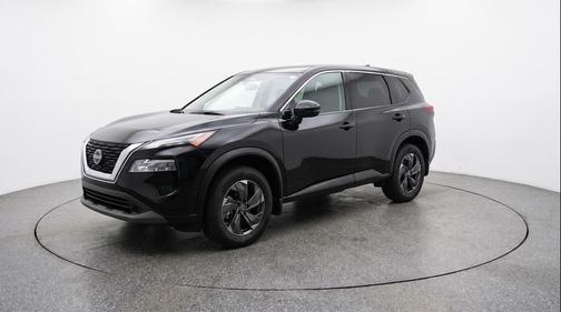 Super Black 2025 Nissan Rogue SV
