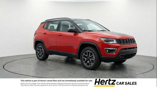 Red Hot Pearlcoat 2025 Jeep Compass Trailhawk