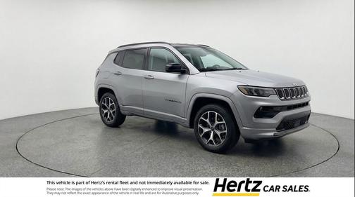 Silver Zynith Metallic Clearcoat 2025 Jeep Compass Limited