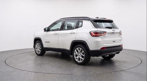 Bright White Clearcoat 2025 Jeep Compass Limited