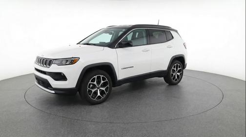 Bright White Clearcoat 2025 Jeep Compass Limited