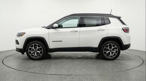 Bright White Clearcoat 2025 Jeep Compass Limited