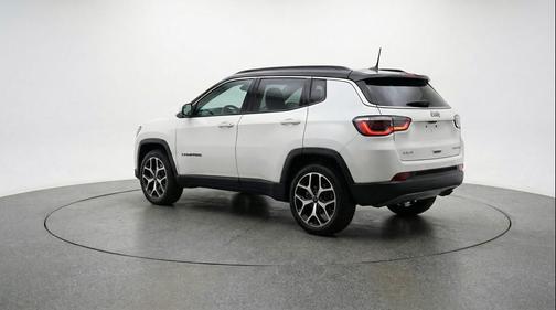 Bright White Clearcoat 2025 Jeep Compass Limited