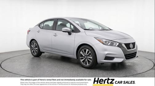 Brilliant Silver Metallic 2025 Nissan Versa 1.6 SV