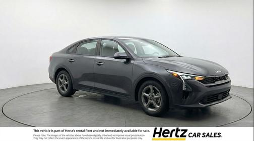 Interstellar Gray 2025 Kia K4 LXS