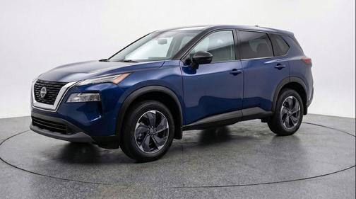 Deep Ocean Blue Pearl 2025 Nissan Rogue SV