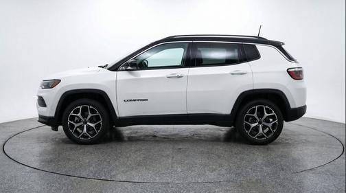 Bright White Clearcoat 2025 Jeep Compass Limited