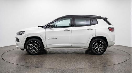 Bright White Clearcoat 2025 Jeep Compass Limited