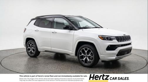 Bright White Clearcoat 2025 Jeep Compass Limited