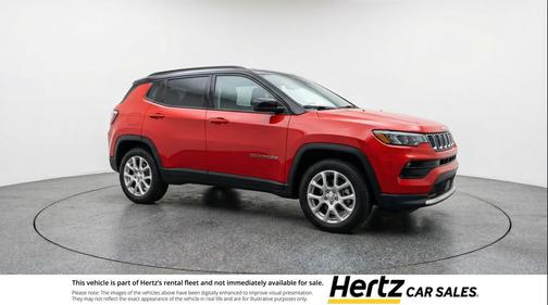 Red Hot Pearlcoat 2025 Jeep Compass Limited