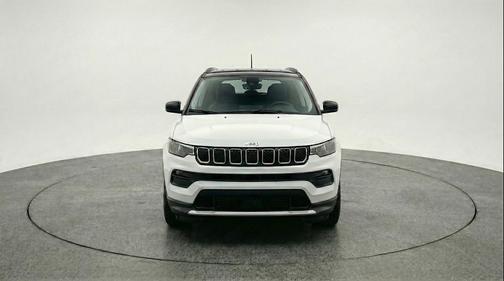 Bright White Clearcoat 2025 Jeep Compass Limited