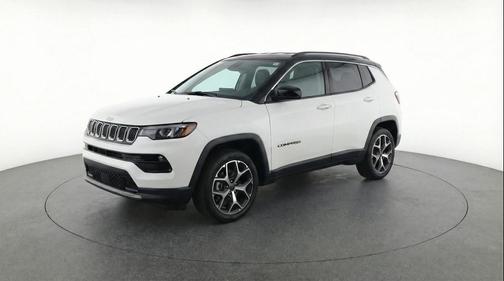 Bright White Clearcoat 2025 Jeep Compass Limited