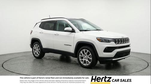 Bright White Clearcoat 2025 Jeep Compass Limited