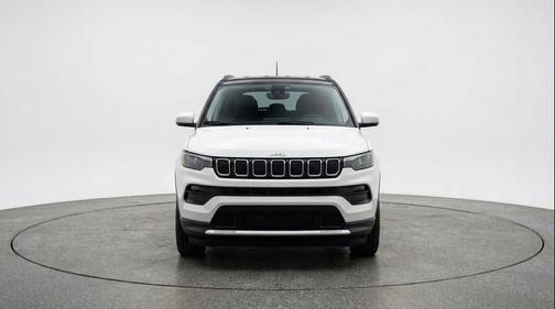 Bright White Clearcoat 2025 Jeep Compass Limited