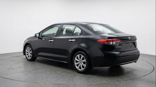 Midnight Black Metallic 2025 Toyota Corolla LE