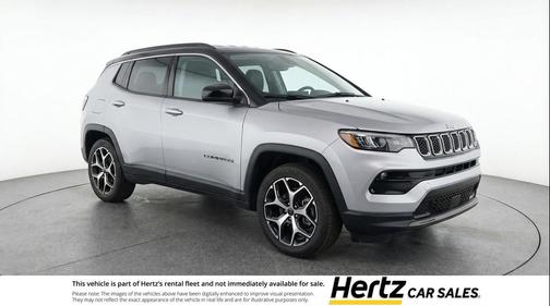 Silver Zynith Metallic Clearcoat 2025 Jeep Compass Limited