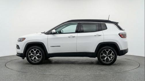 Bright White Clearcoat 2025 Jeep Compass Limited