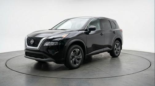 Super Black 2025 Nissan Rogue SV