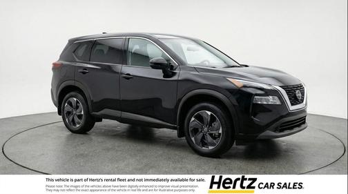 Super Black 2025 Nissan Rogue SV
