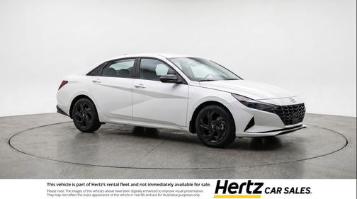 Serenity White 2026 Hyundai ELANTRA Sport