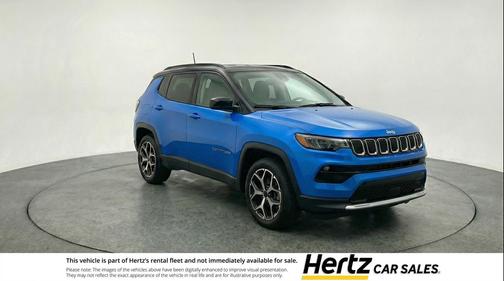 Hydro Blue Pearlcoat 2025 Jeep Compass Limited