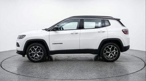 Bright White Clearcoat 2025 Jeep Compass Limited
